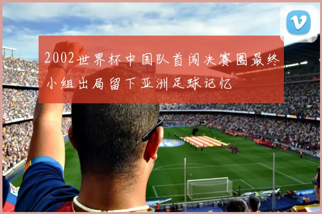 2002世界杯中国队首闯决赛圈最终小组出局留下亚洲足球记忆